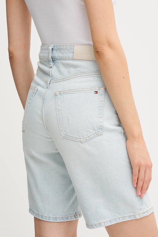 Odzież Tommy Hilfiger szorty jeansowe WW0WW44388 niebieski