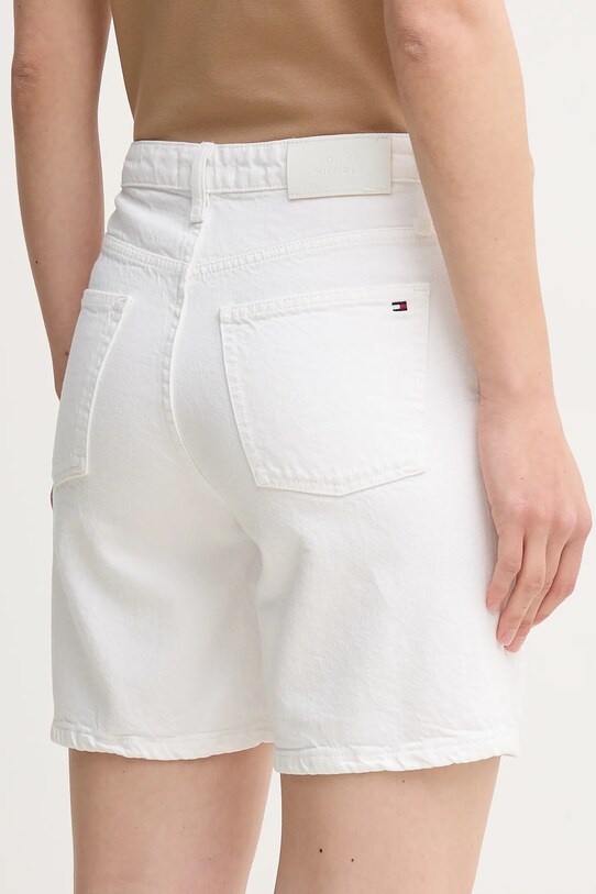 Îmbrăcăminte Tommy Hilfiger pantaloni scurți jeans WW0WW45924 alb