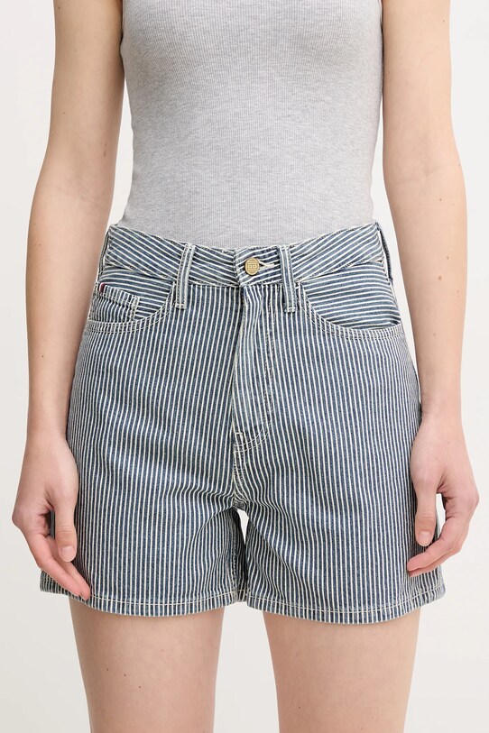 Tommy Hilfiger pantaloni scurți din bumbac bumbac bleumarin WW0WW45925
