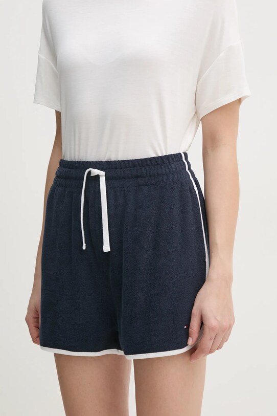 Шорты Tommy Hilfiger трикотаж тёмно-синий UW0UW05951