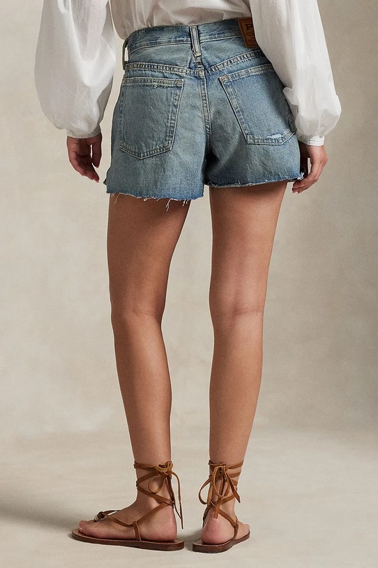 Bavlněné riflové kraťasy Polo Ralph Lauren 211963529 modrá SS25