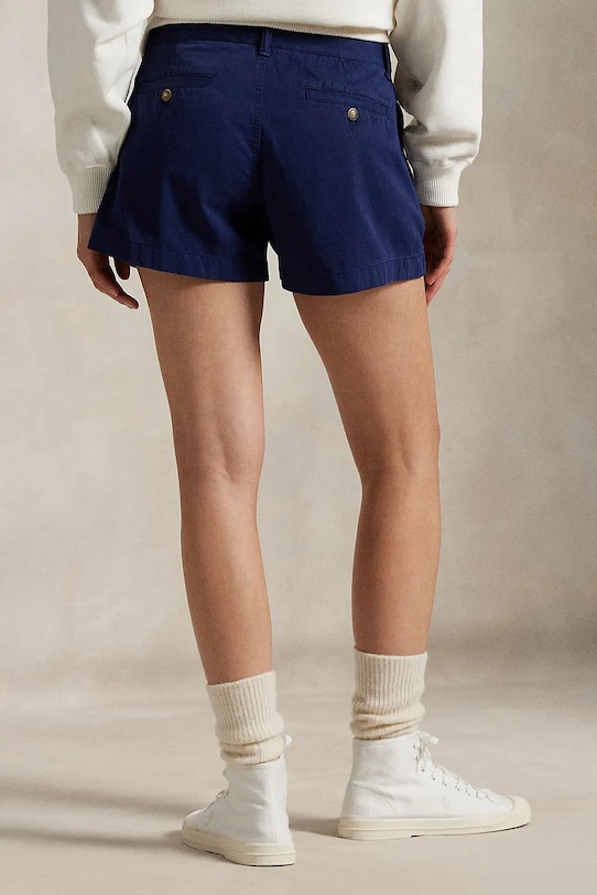 Odzież Polo Ralph Lauren szorty bawełniane 211963798 granatowy