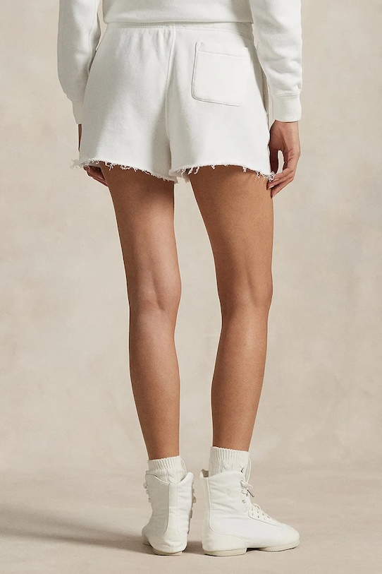 Polo Ralph Lauren pantaloni scurți 211965103 alb SS25