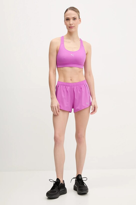 Puma pantaloni scurți de alergare Velocity 526585 violet SS25