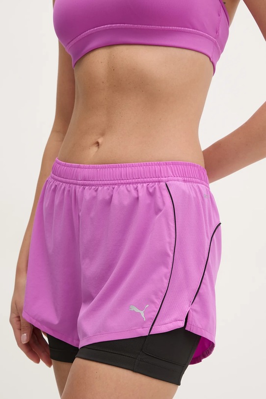 Bežecké šortky Puma Run Velocity s elastanom ružová 526588