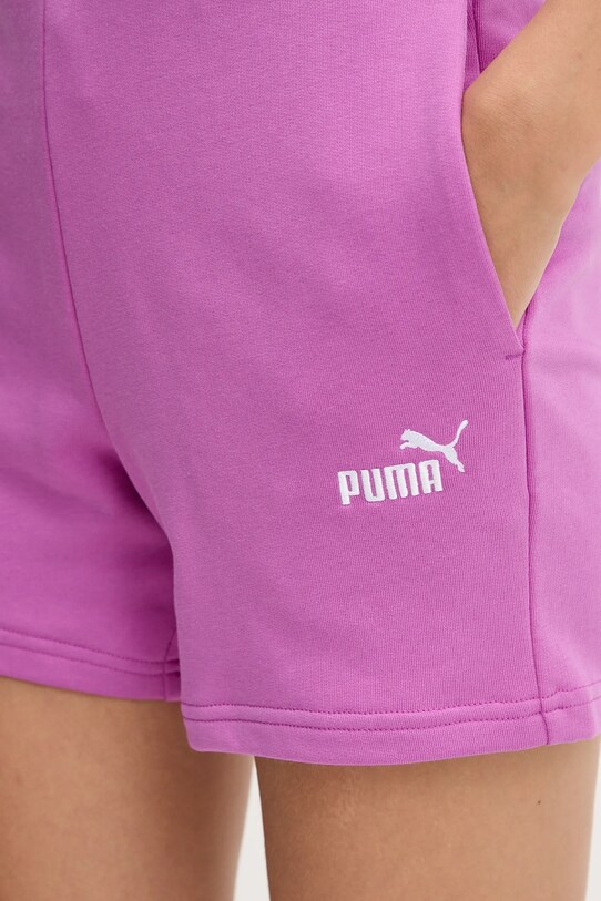 Puma pantaloni scurti roz 682441