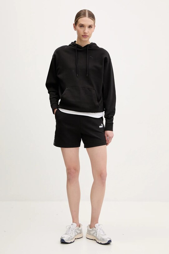 Puma pantaloni scurti 685012 negru SS25