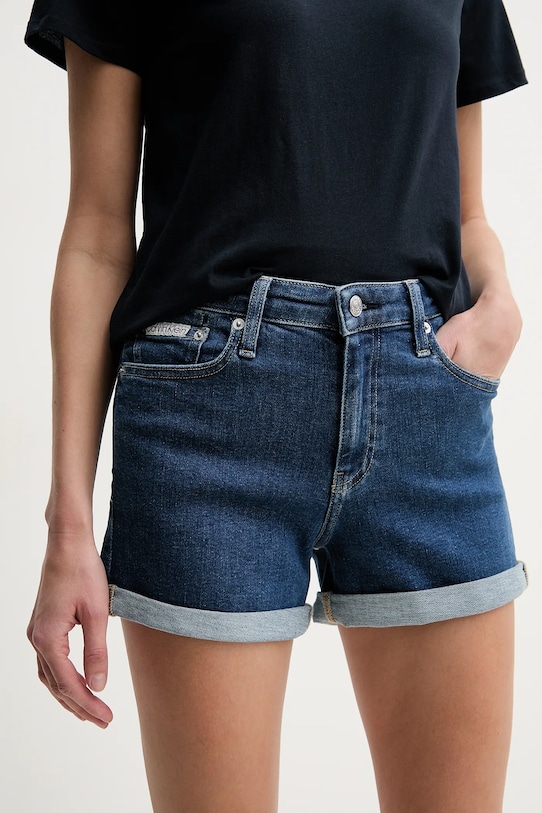 Calvin Klein Jeans pantaloncini alta blu J20J225160
