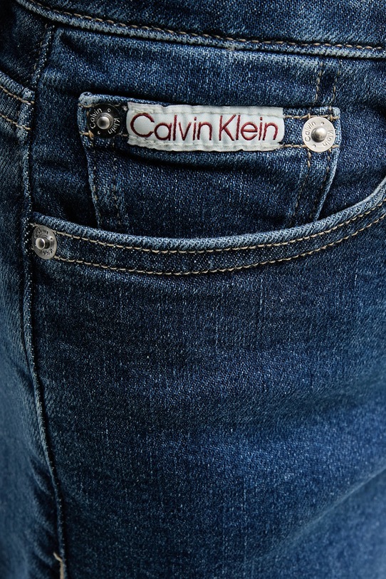 Šortky Calvin Klein Jeans modrá J20J225160