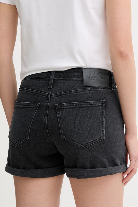 Ρούχα Τζιν σορτς Calvin Klein Jeans J20J225161 μαύρο