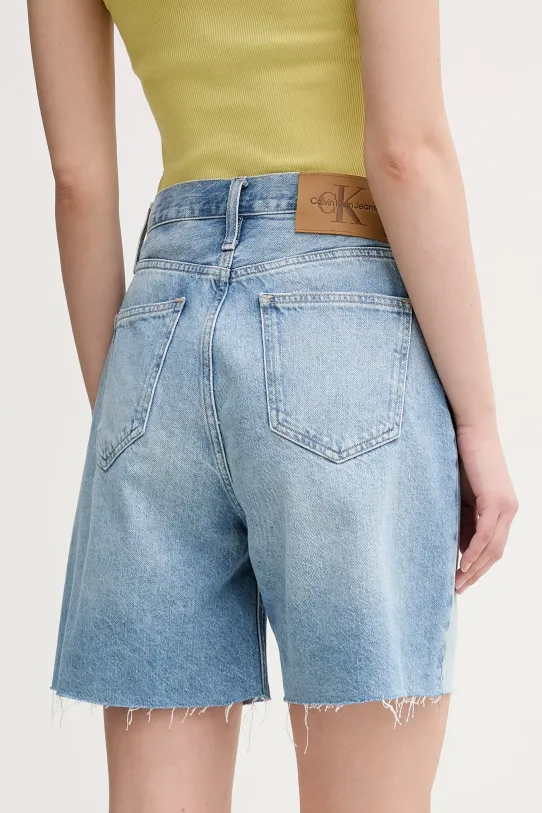 Îmbrăcăminte Calvin Klein Jeans pantaloni scurti J20J225513 albastru