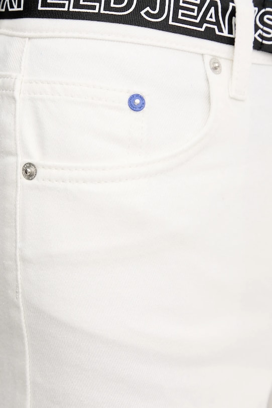 Τζιν σορτς Karl Lagerfeld Jeans λευκό A2W10039