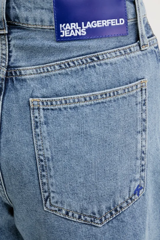 Karl Lagerfeld Jeans szorty jeansowe niebieski A2W10041