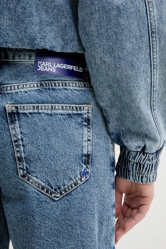 Karl Lagerfeld Jeans pantaloni scurți jeans albastru A2W10042