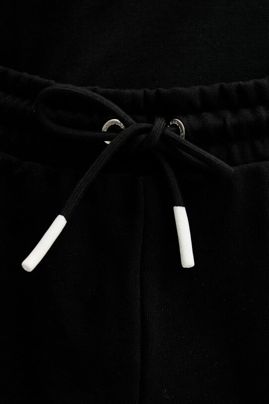Karl Lagerfeld Jeans pantaloni scurți din bumbac negru A2W10095