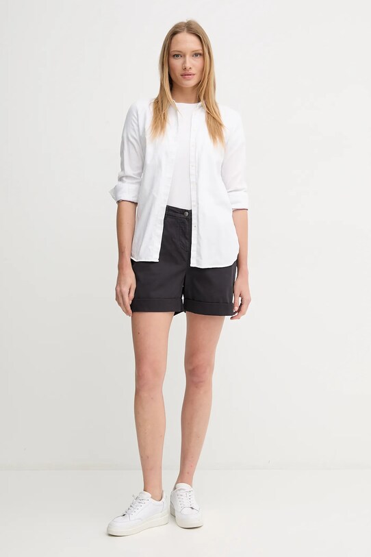 Barbour pantaloni scurți LST0022NY73 negru SS25