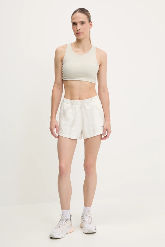 Guess pantaloni scurți V5GD11.KCRQ0 bej SS25