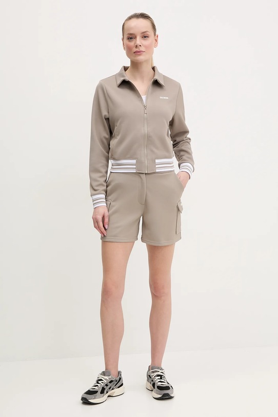 Guess pantaloni scurți AMARYLLIS V5GD17.KCYF2 bej SS25