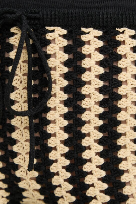 By Malene Birger pantaloni scurti din bumbac DOR negru 103073