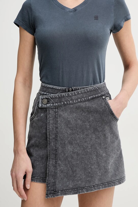 G-Star fustă și pantaloni denim jeans gri D26107.D966