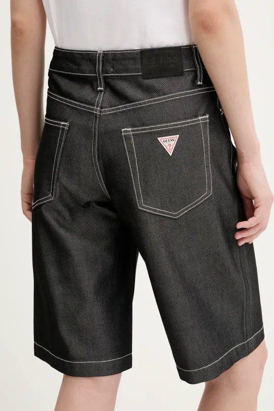 Îmbrăcăminte Guess Originals pantaloni scurti jeans M5GD52.D5L3A negru