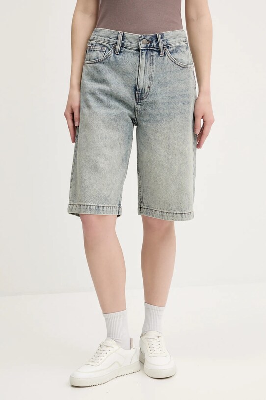 Guess Originals pantaloni scurți jeans bumbac albastru M5GD52.D5MKF