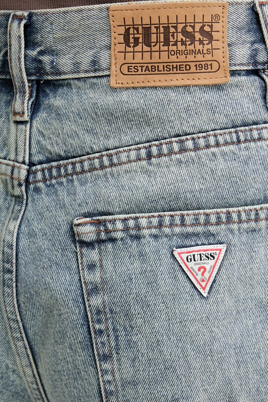 Guess Originals pantaloni scurți jeans albastru M5GD52.D5MKF