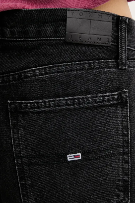 Džínové šortky Tommy Jeans černá DW0DW20097