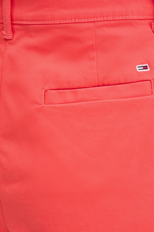 Σορτς Tommy Jeans κόκκινο DW0DW21643