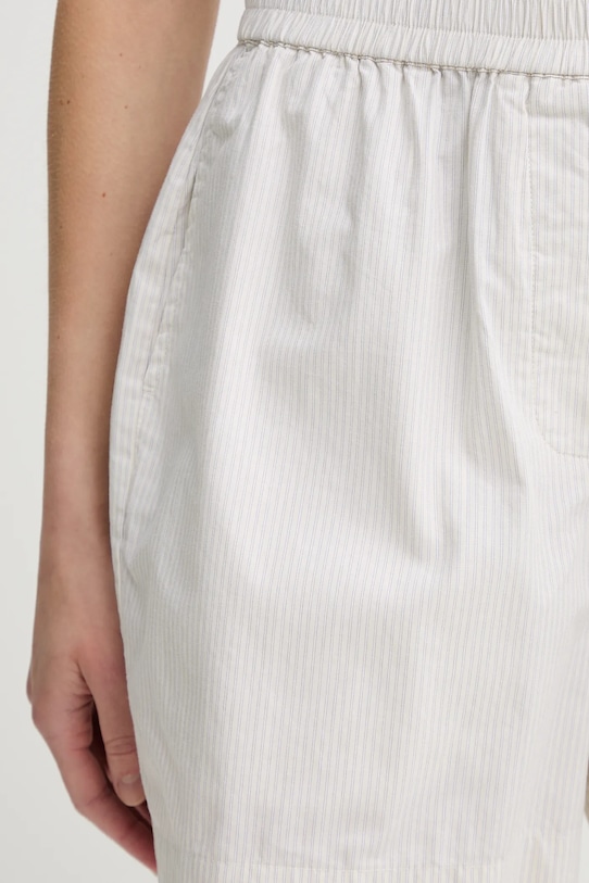 Herskind pantaloni scurți din bumbac Alma bej 5564172