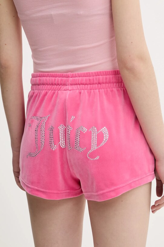 Oblečenie Zamatové šortky Juicy Couture TAMIA JCWH121001 ružová