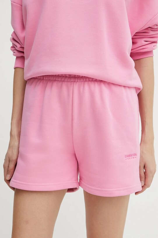 La Mania pantaloncini alta rosa LM.DAISY