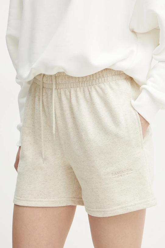La Mania pantaloni scurti tricotaj bej LM.DAISY