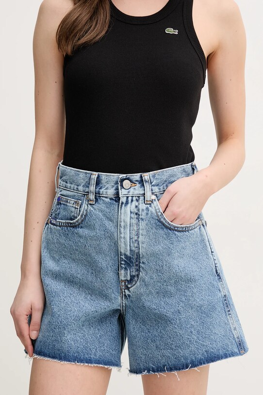 Red Bull Racing x Pepe Jeans pantaloni scurti jeans BOXY SHORT bumbac albastru RL800004R17