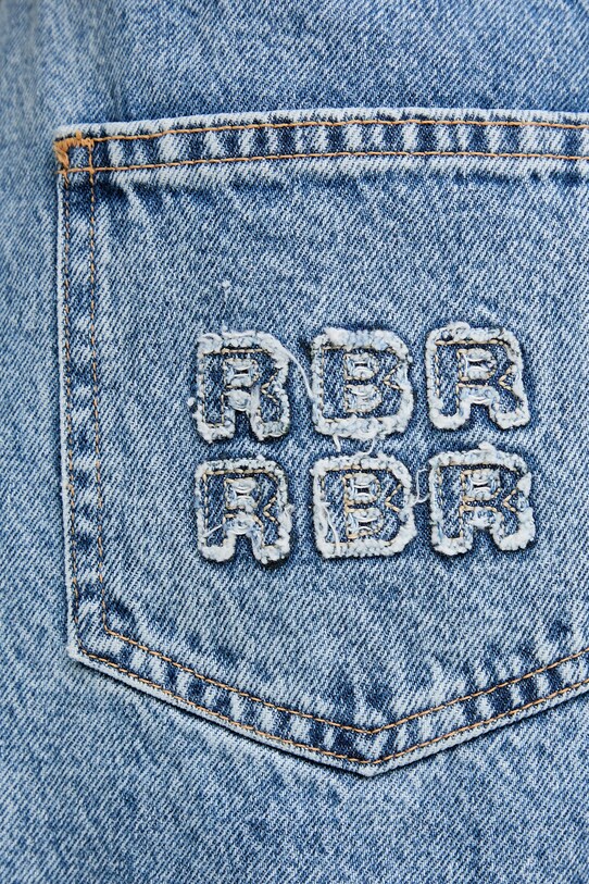 Red Bull Racing x Pepe Jeans pantaloni scurti jeans BOXY SHORT RL800004R17 albastru