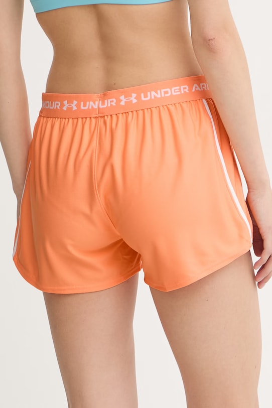 Îmbrăcăminte Under Armour pantaloni scurți sport de damă Tech Play 1389882 portocaliu