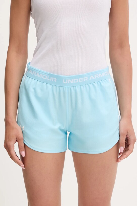 Under Armour pantaloni scurți de antrenament Tech Play panza albastru 1389882