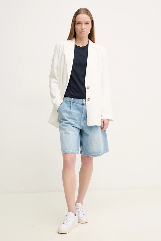 Joop! pantaloni scurti jeans 30046455 albastru SS25