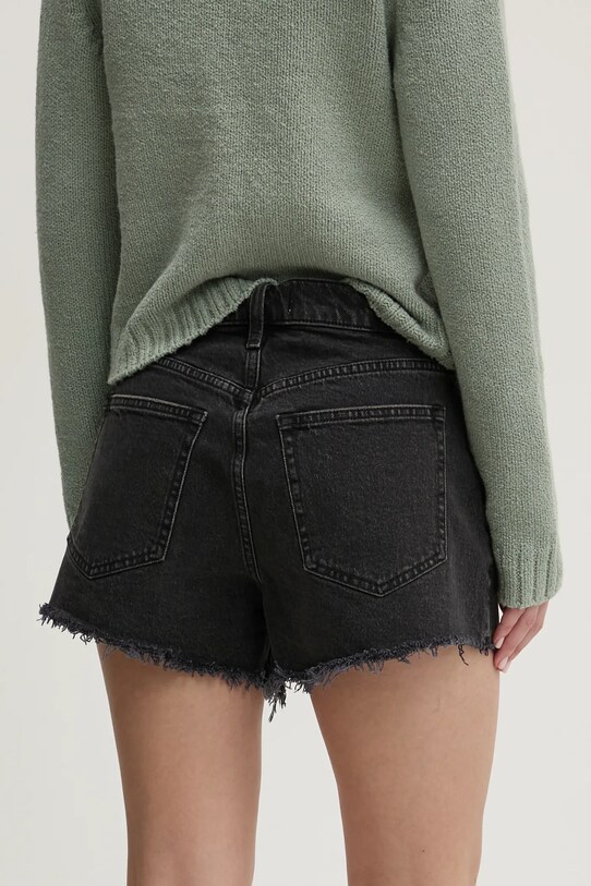 Odzież Abercrombie & Fitch szorty jeansowe KI149.5000.977 szary