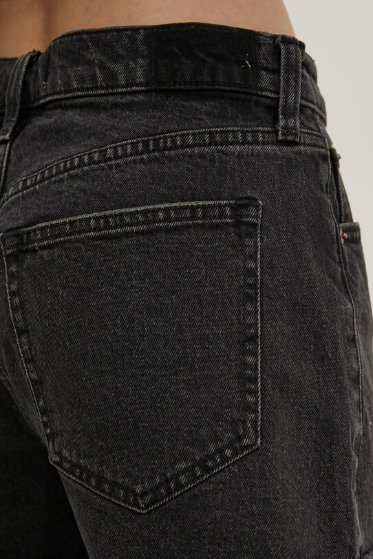 Abercrombie & Fitch szorty jeansowe szary KI149.5000.977