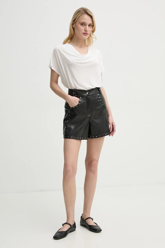 Къс панталон Bruuns Bazaar BBW4393 черен SS25