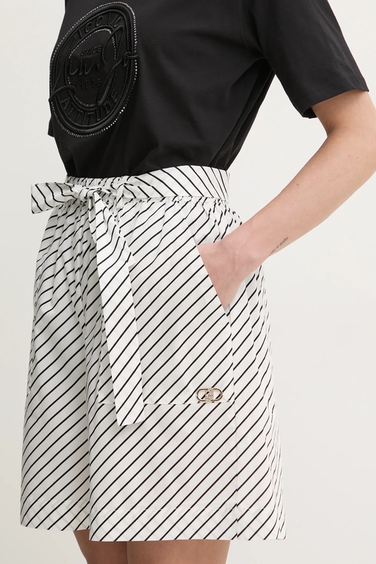 Kratke hlače Liu Jo Drugo bela VA5066.TS947