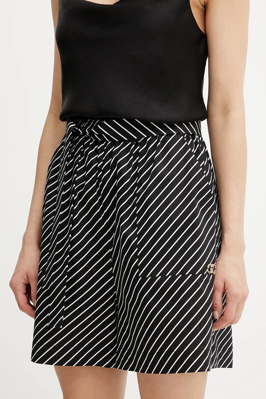 Liu Jo pantaloni scurti panza negru VA5066.TS947