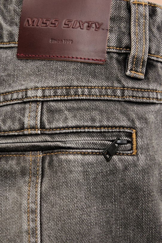 Miss Sixty pantaloni scurti din bumbac negru 6S1JJ50000