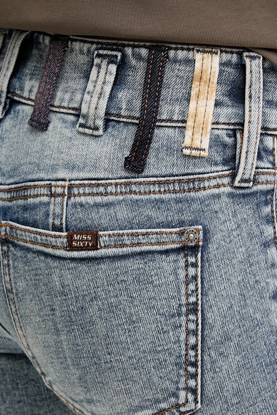 Miss Sixty pantaloni scurți jeans albastru 6S2JJ1250T