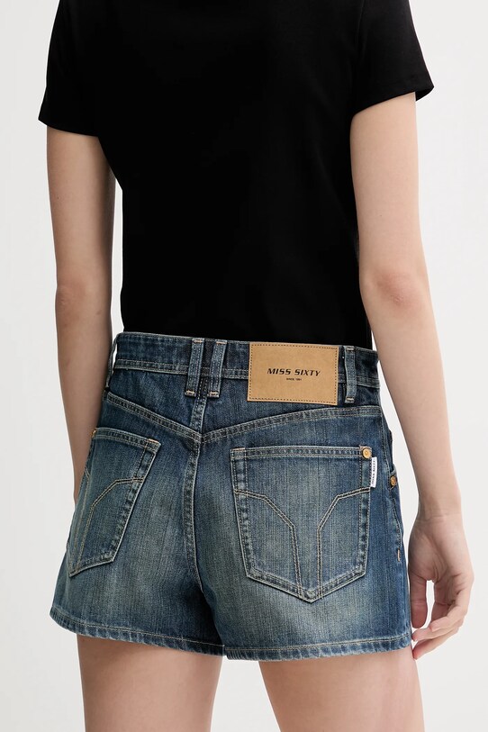 Odzież Miss Sixty szorty jeansowe 6S2JJ3320T niebieski