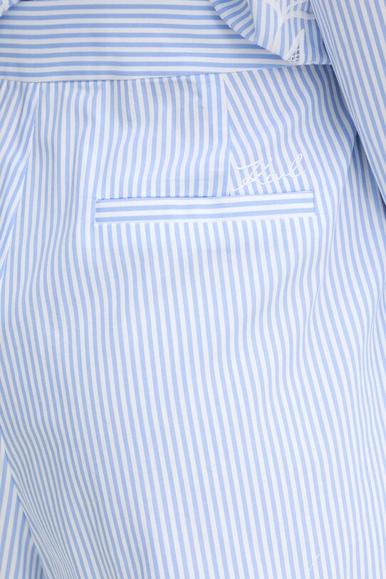 Karl Lagerfeld pantaloni scurți din bumbac A2W10159 albastru