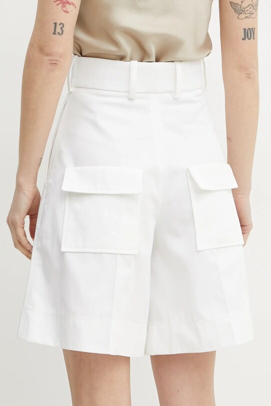Îmbrăcăminte Patou pantaloni scurti din bumbac TR0480074 alb