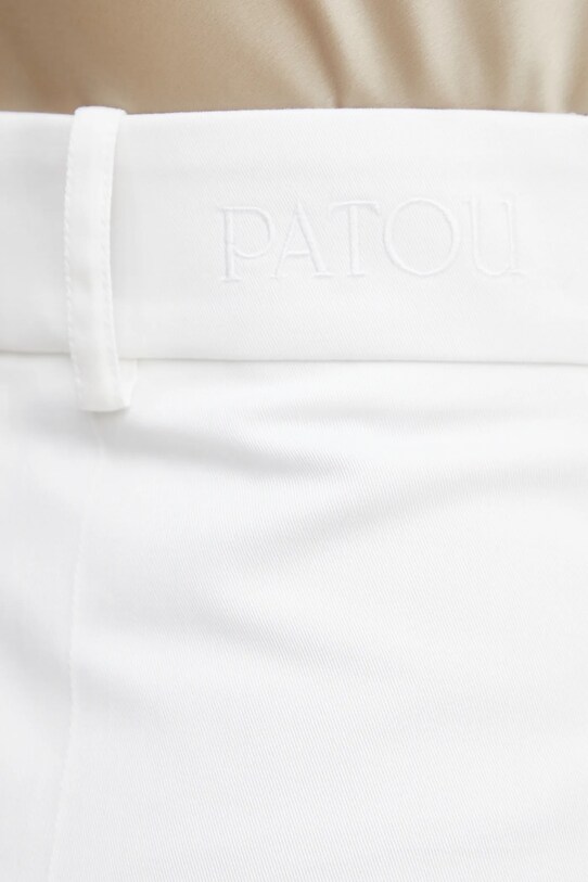 Patou pantaloni scurti din bumbac TR0480074 alb