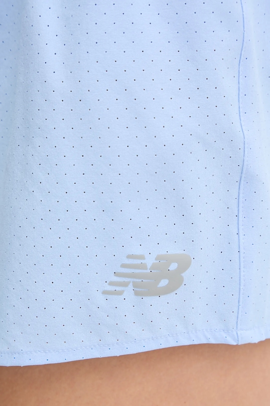 New Balance szorty treningowe niebieski WS41286ELE